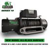 STEGODON New 13000 LBS Electric Winch; 12V Synthetic Rope with Wireless Handheld Remotes and Wired Handle