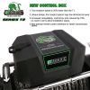 STEGODON New 13000 LBS Electric Winch; 12V Synthetic Rope with Wireless Handheld Remotes and Wired Handle