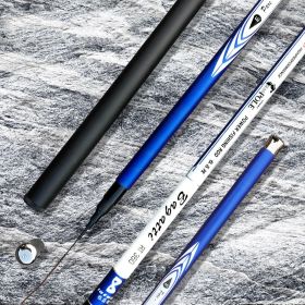 Carbon Super Hard And Super Light Fishing Rod (Option: Blue-5.4M)