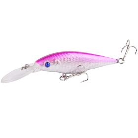 Minnow Fishing Lure 11cm 10g Floating Hard Wobbler Bait (Option: E)