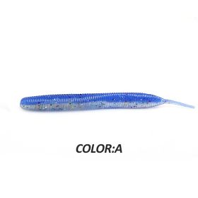 Larva 7.4cm10CM Road Subsoft Bait Monochrome Salt (Option: A-7.4cm 20pcs)