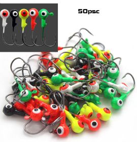 Five Color Fish Hook In Bulk (Option: Mixed color-1.8g-50PCS)