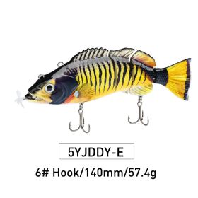 Electronic fish automatic swimming bait propeller smart lure (Option: E)