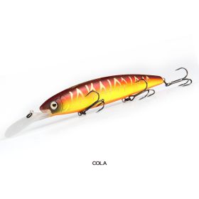 Luya Ma Mian Thick Long Tongue Deep Dive Floating Fake Bait 13cm28g (Option: A)