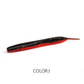 Larva 7.4cm10CM Road Subsoft Bait Monochrome Salt (Option: I-10cm 10pcs)