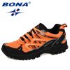 BONA 2022 New Designers Popular Sneakers Hiking Shoes Men Outdoor Trekking Shoes Man Tourism Camping Sports Hunting Shoes Trendy