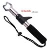 1pc Stainless Steel Fish Lip Gripping Pliers; Fish Holder Grabber Clamp Tool; Luring Gear; Fishing Accessories