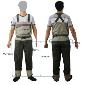 Kylebooker Breathable Neoprene Stockingfoot Chest Waders KB004 (size: S)