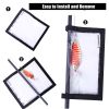 4 Packs Fishing Lure Wraps Clear PVC Protective Covers